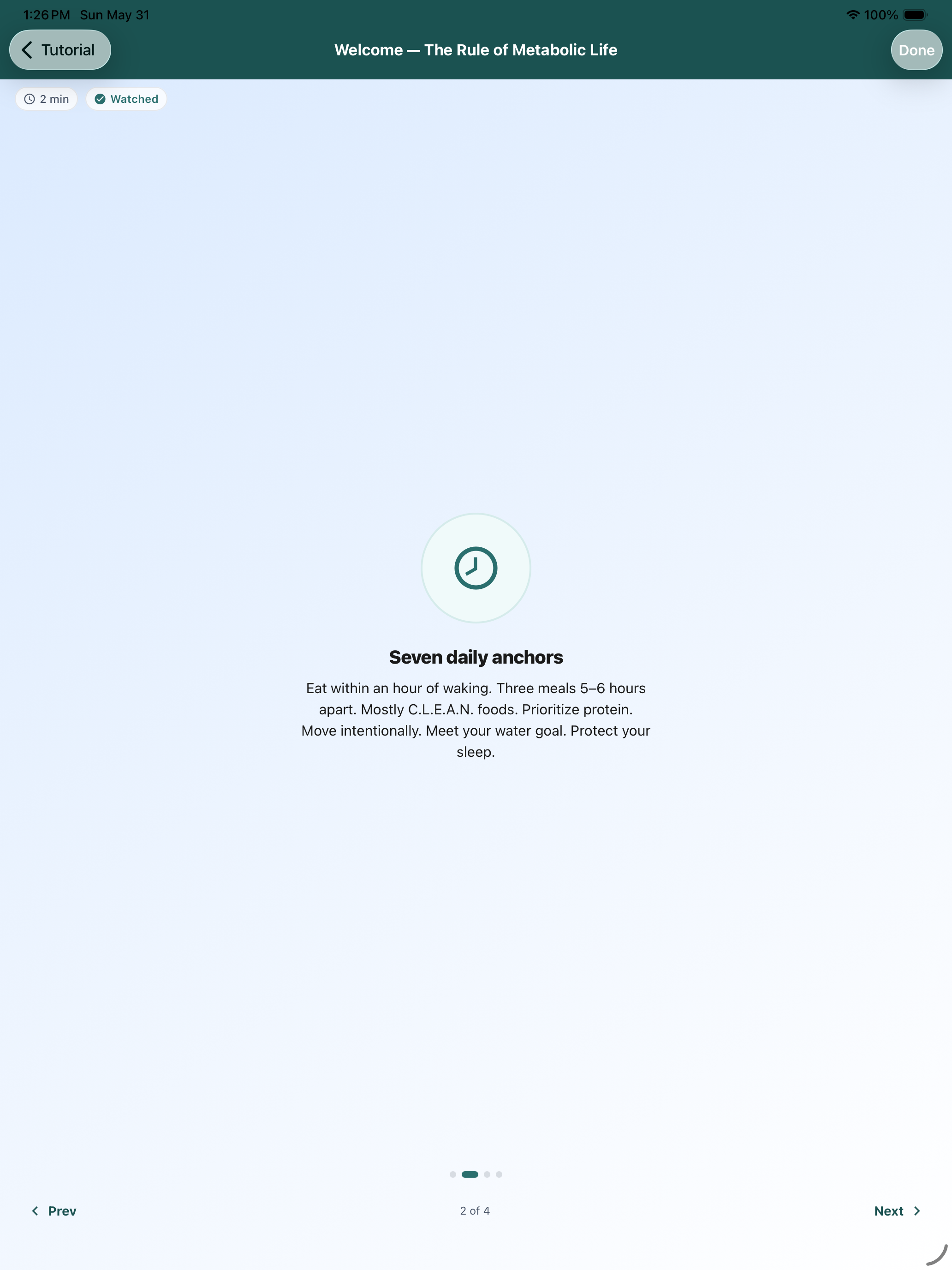Metabyl: Eat Move Rest Repeat screenshot 14