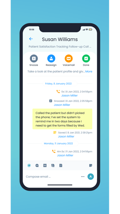 Cliniq Flows Screenshot