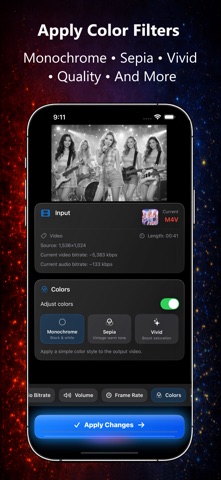 Video Files Converter: MP4,MP3 iPhone screenshot