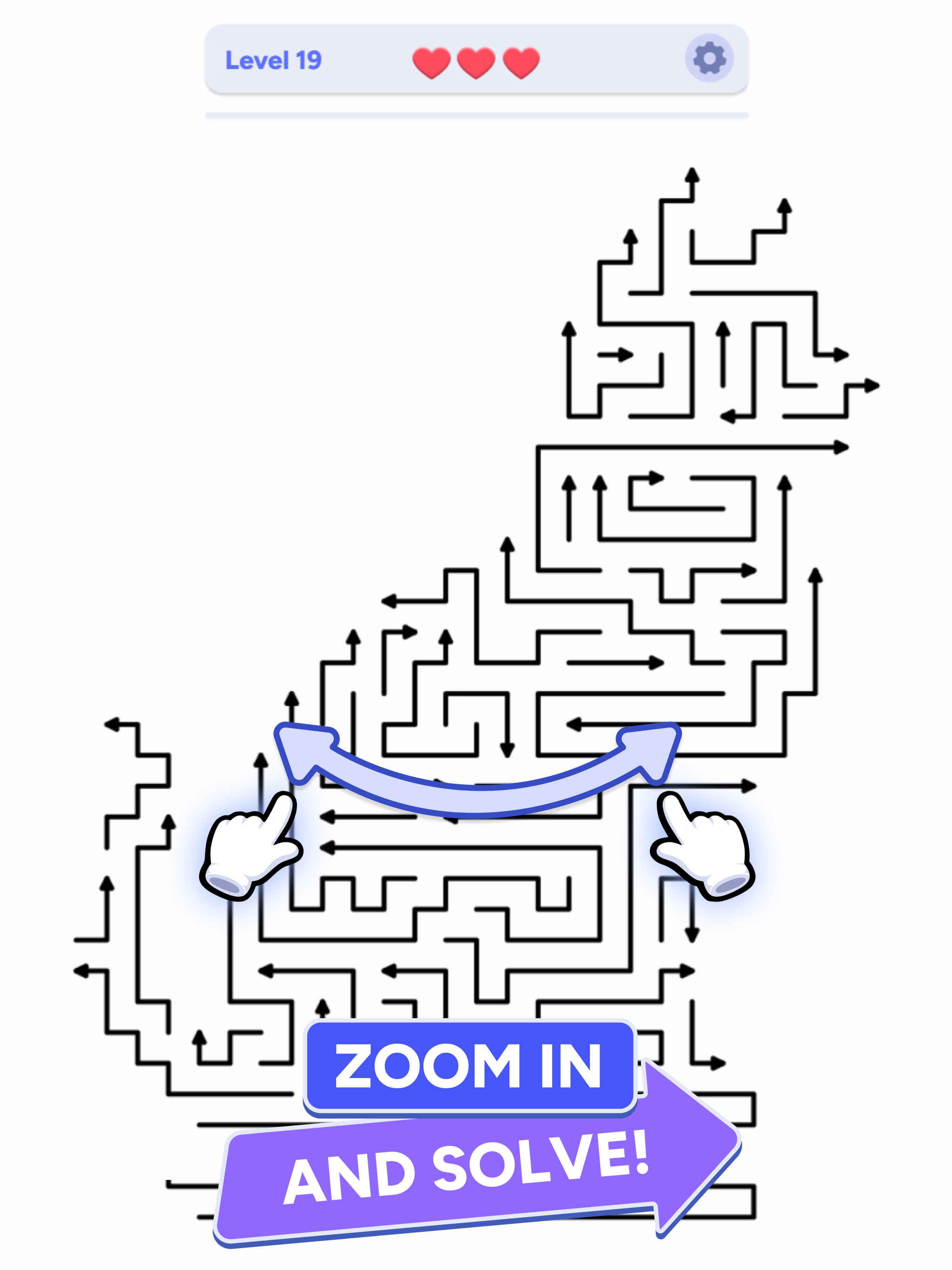 Arrow Maze: Tap Away Puzzle screenshot 6