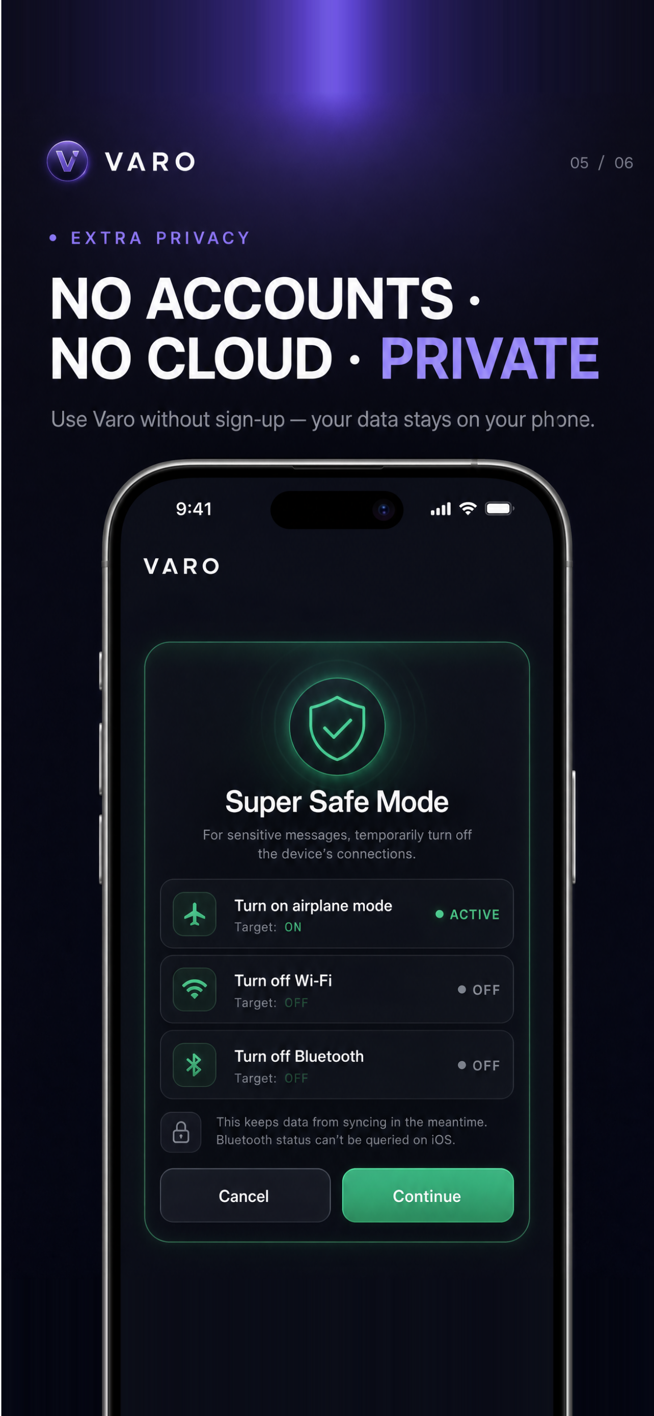 VARO Private Messenger screenshot 3