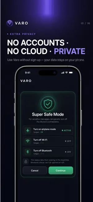 VARO Private Messenger screenshot 3