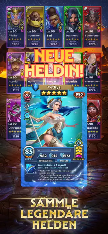 Empires & Puzzles: Match-3 RPG screenshot 2 of 8