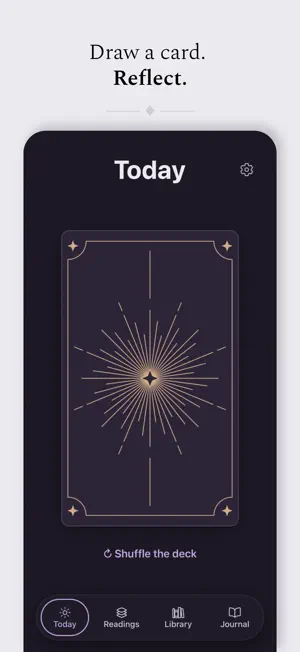 Quiet Tarot screenshot 1