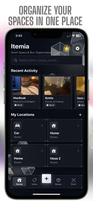 Smart Home Manager - Itemia screenshot 1