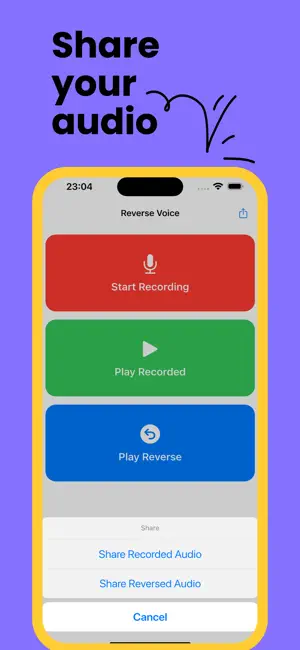 ReVoice - Reverse Audio screenshot 3