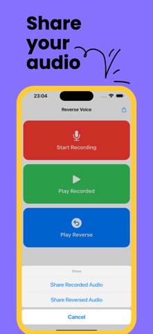 ReVoice - Reverse Audio Screenshot 3 of 3