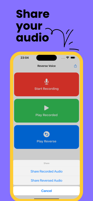 ReVoice - Reverse Audio Screenshot 3 of 3