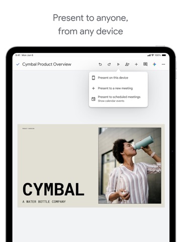Google Slides App Store preview screenshot 6