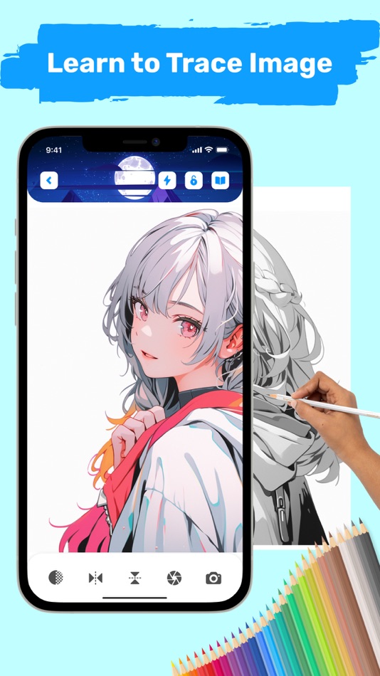 #1. AR Draw to Sketch Photo (iOS) 由: Hoang Hang