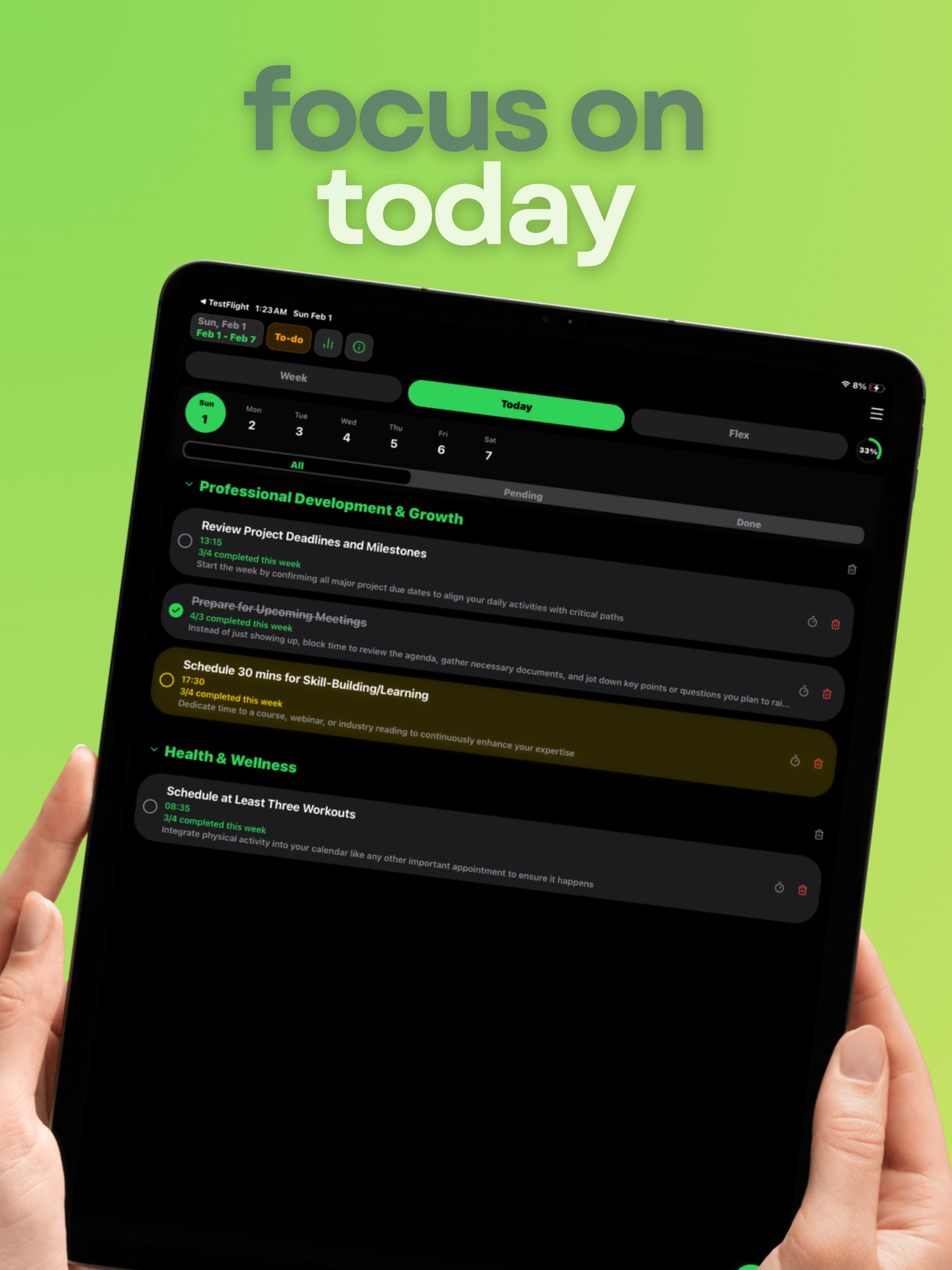 Weeklii screenshot 7