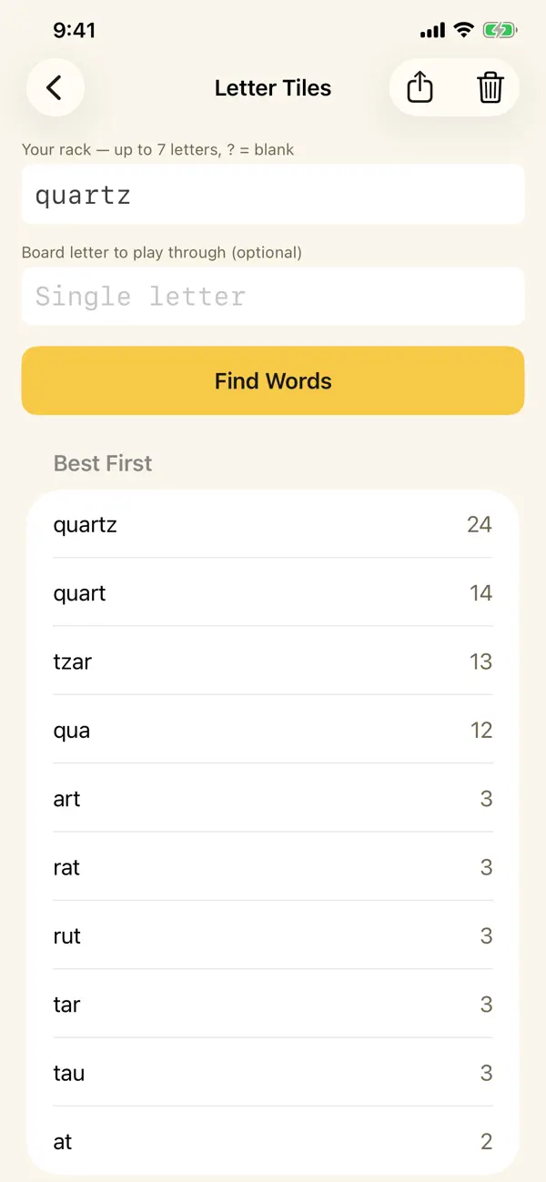 Screenshot #3 pour Spelling Bee Word Generator