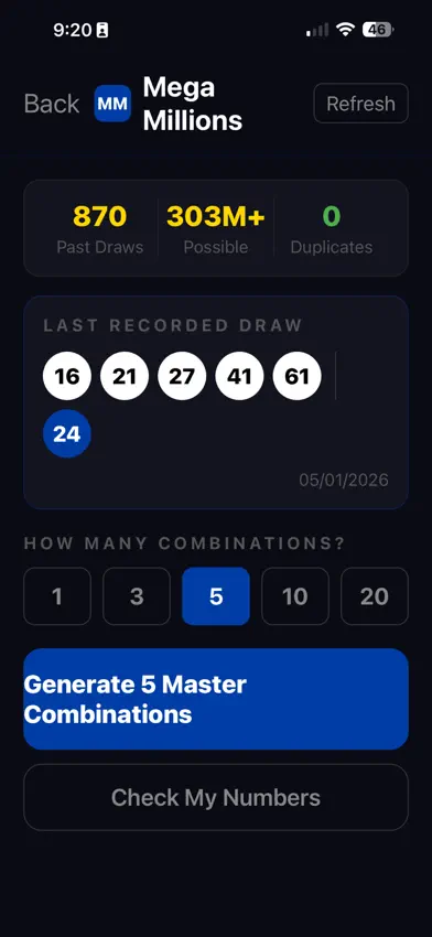 Lotto Master Pro screenshot 3