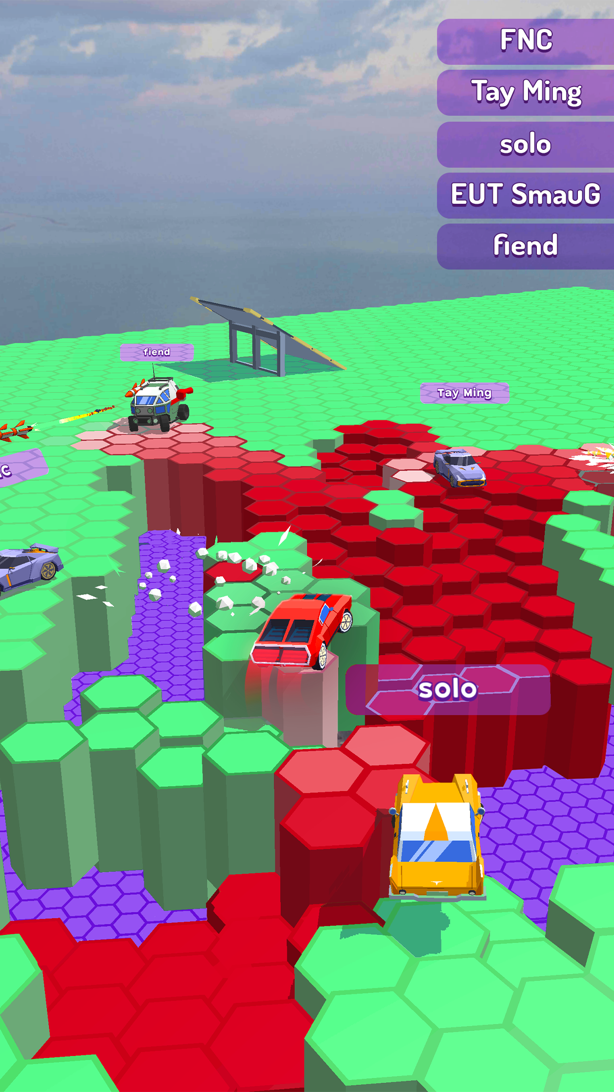 Race Arena - Fall Car Battle screenshot 3