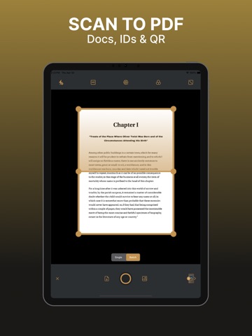 Quick Scan - PDF & Doc Scanner iPad screenshot
