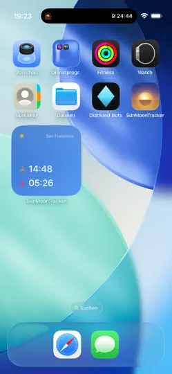 Screenshot von Sundowner – Sonne & Mond auf dem iPhone 2