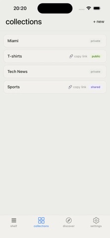 ShelfIt iPhone screenshot