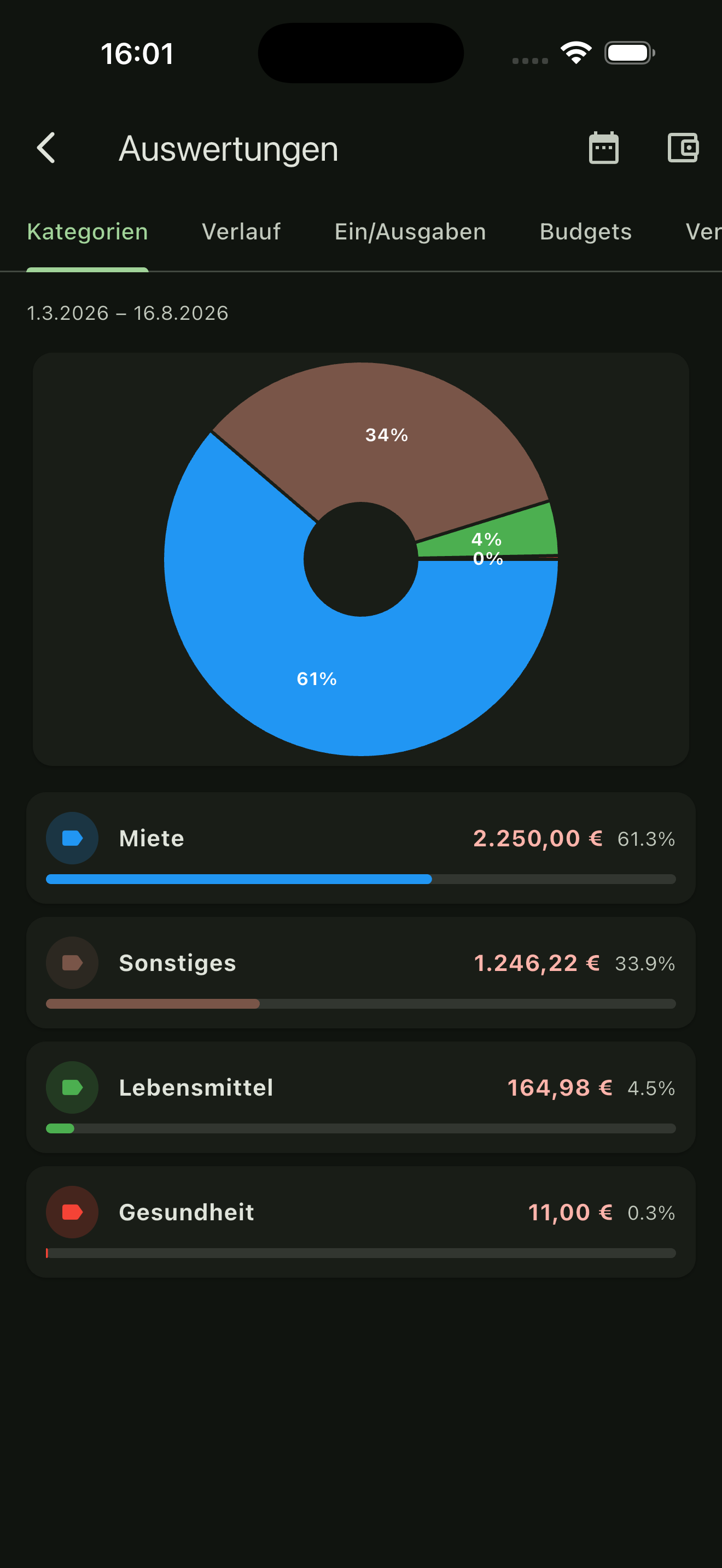 Ledger - Haushaltsbuch screenshot 8