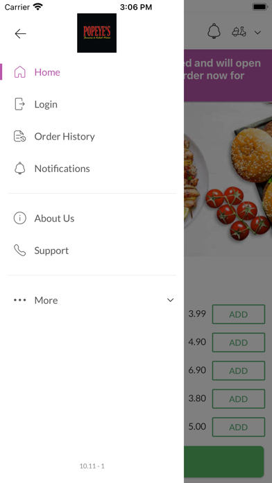 Popeyes. Screenshot