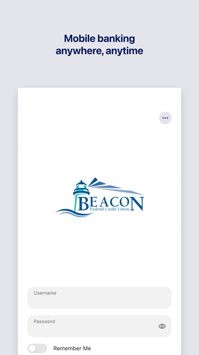 Beacon FCU Mobile iPhone screenshot 1 - Finance app