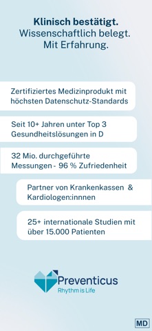 Preventicus Heartbeats iPhone screenshot 8