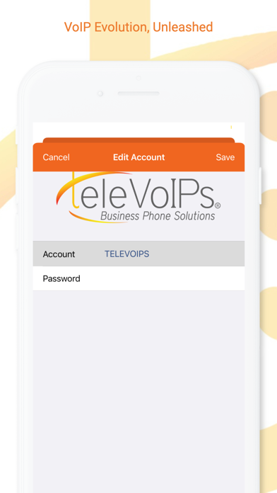 TeleVoIPs Softphone Screenshot