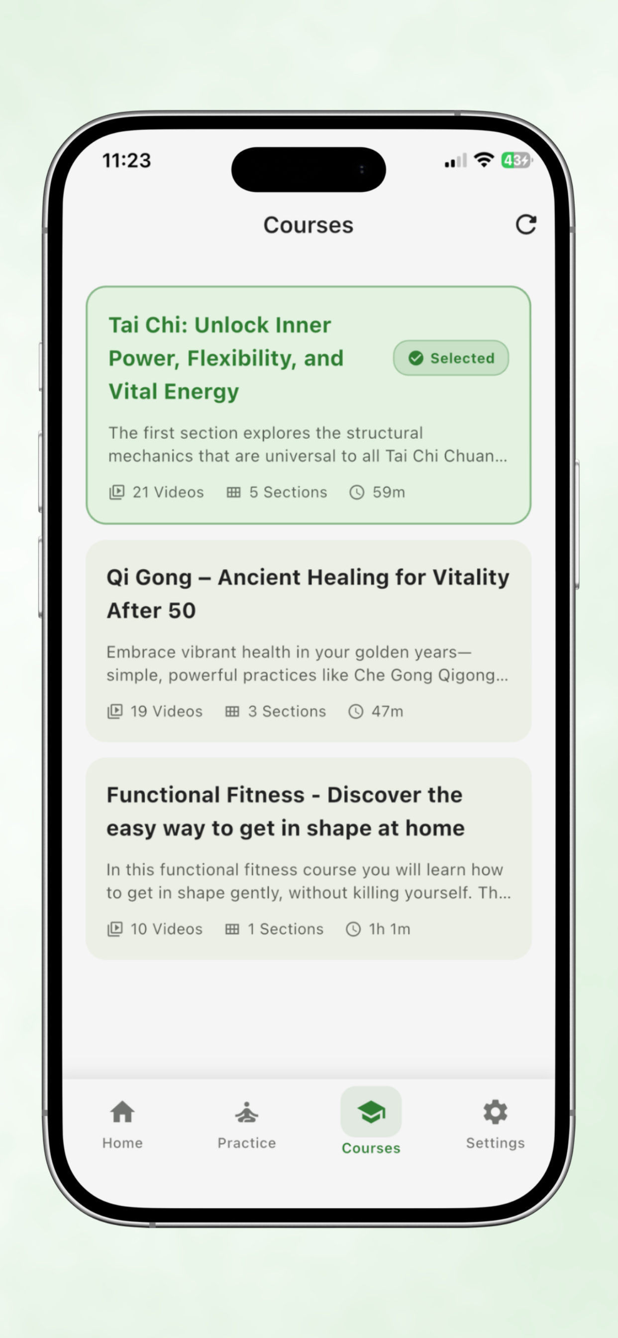 Tai Chi & Qi Gong Workout