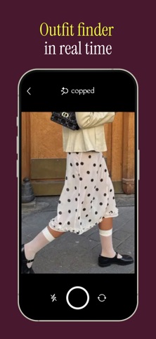 Copped: AI Outfit Finder screenshot