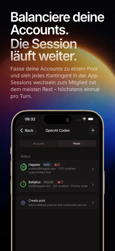 Happier - Claude, Codex remote screenshot 8 of 10