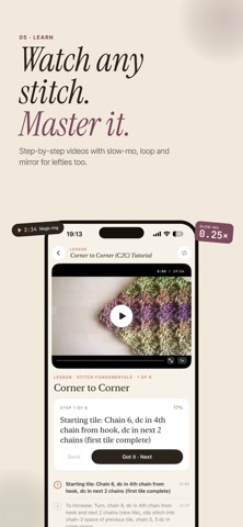 YarnUP - Crochet For Beginners Screenshot 5 of 10