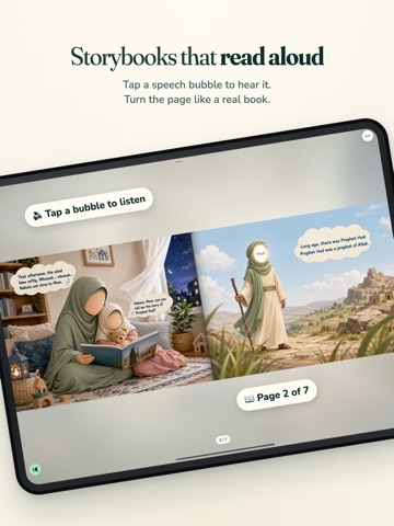Nefa — Muslim Kids App iPad screenshot 2