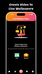 Video To Live Wallpapers screenshot