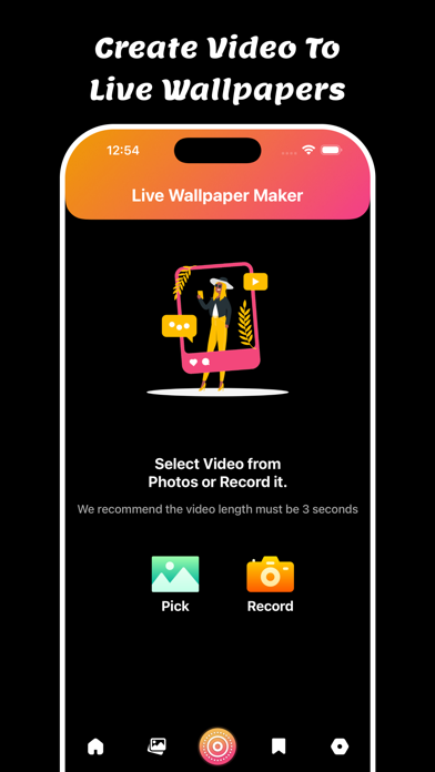 Video To Live Wallpapers Screenshot