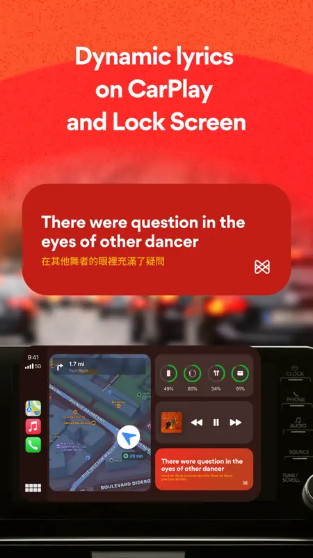 Musixmatch Dynamic Lyrics screenshot 2 of 9