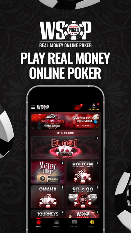 WSOP Real Money Poker – NJ