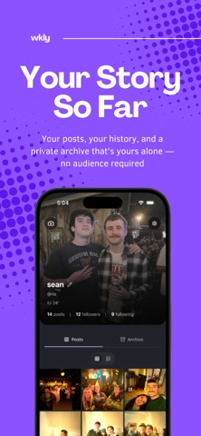 wkly - Casual Posting screenshot
