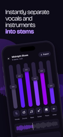 Riffloop: Stem & Vocal Remover Screenshot 1 of 6