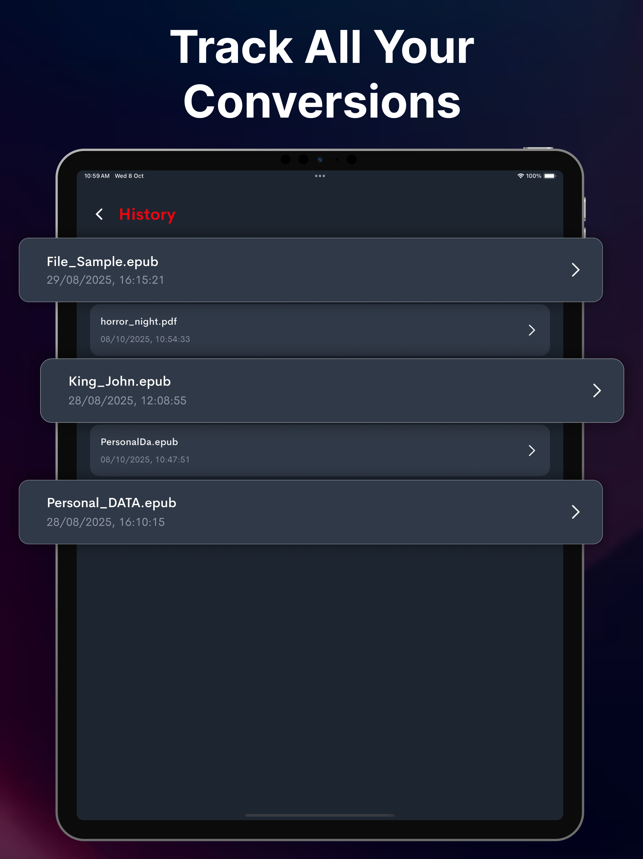 Fast ePub Converter screenshot 8