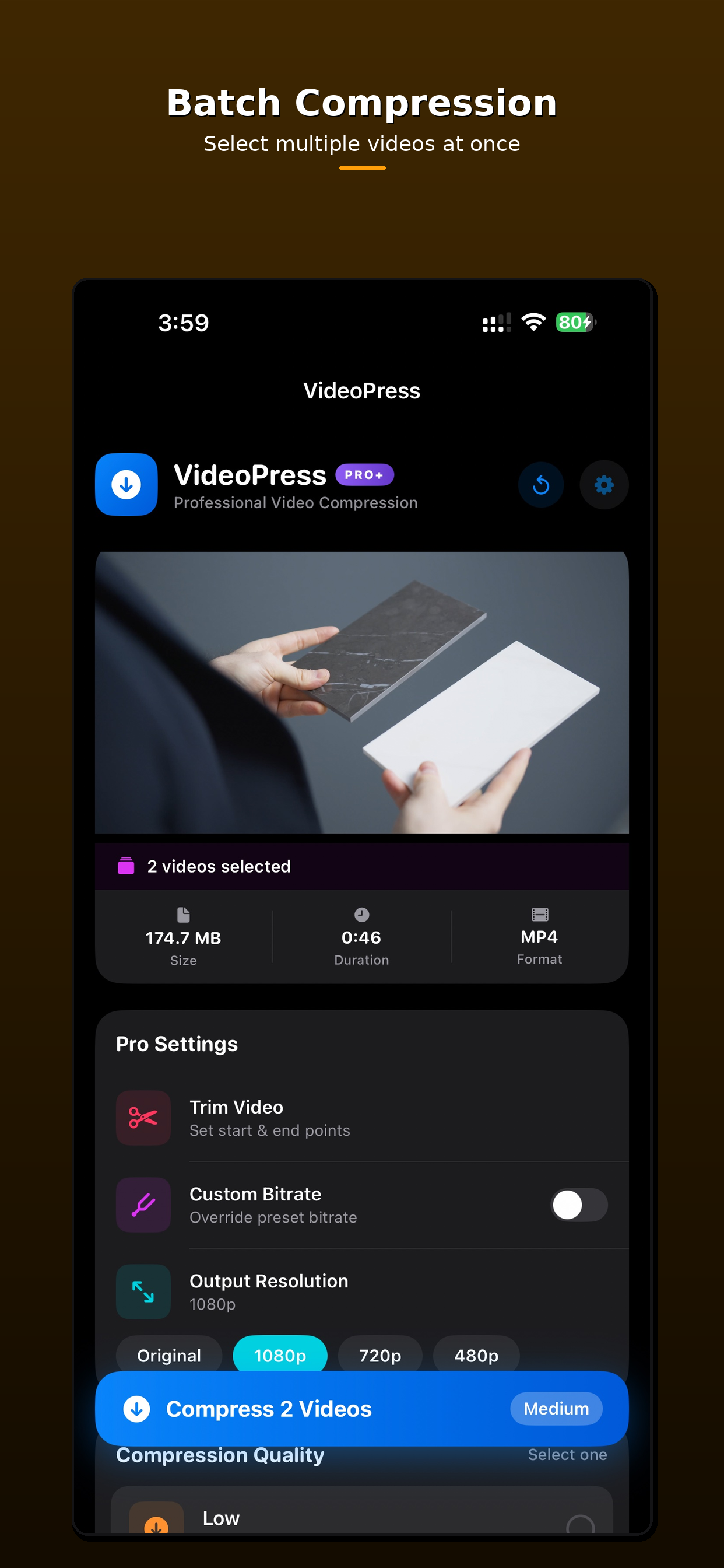 VideoPress - Video Compressor
