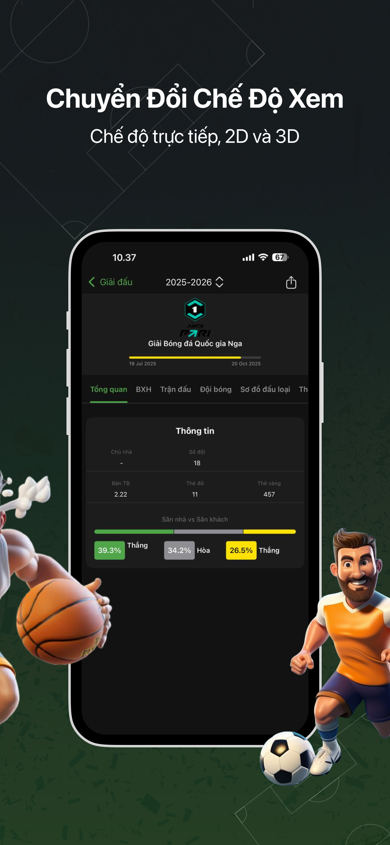 VNScore - Trực tiếp bóng đá screenshot 4
