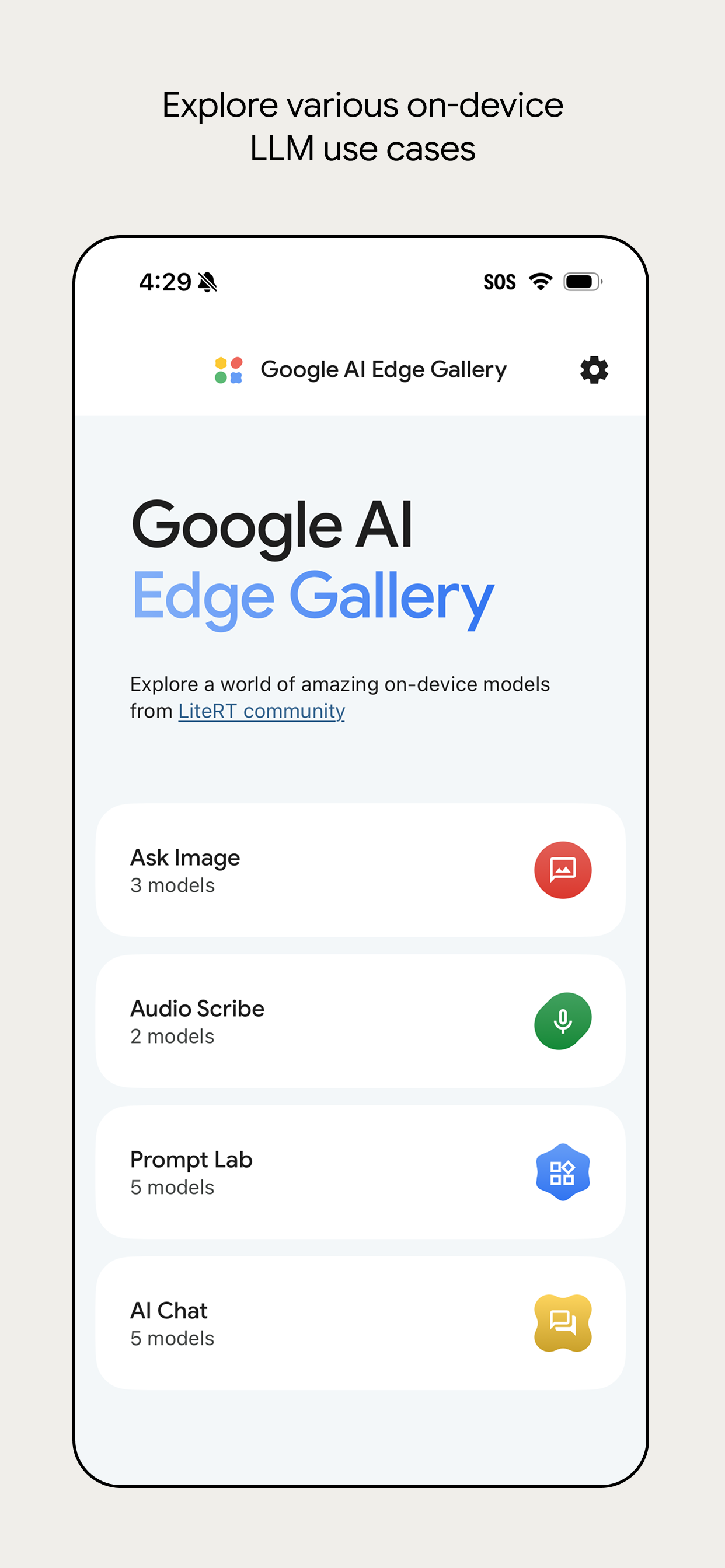 Google AI Edge Gallery