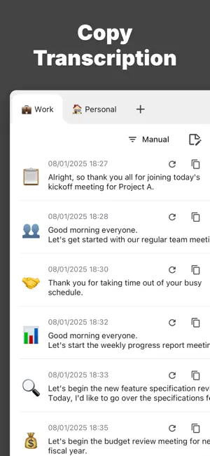 Mr.Transcribe - Audio to Text screenshot 4