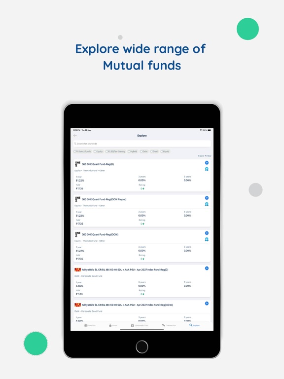 Screenshot #4 pour FundsIndia: Mutual Funds & SIP