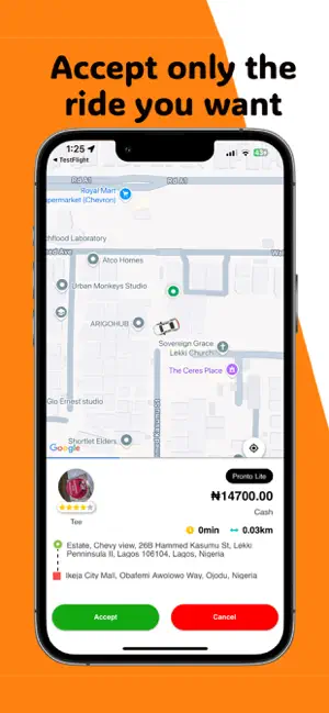 Pronto Driver screenshot 2