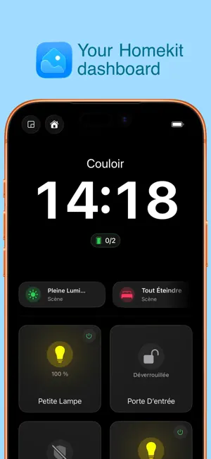 HomePad - Smart Home Dashboard screenshot 1