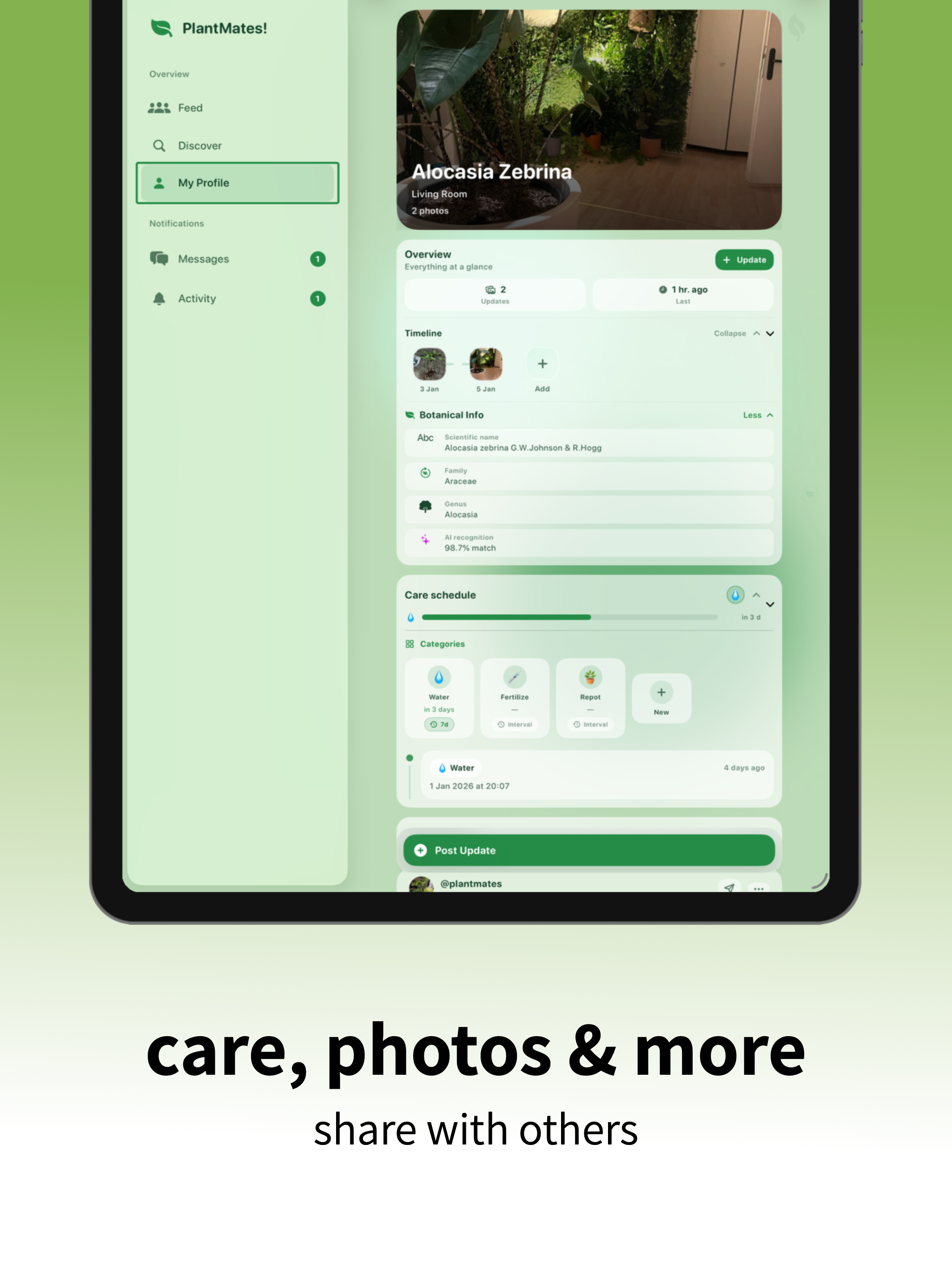 PlantMates - Plants & Care
