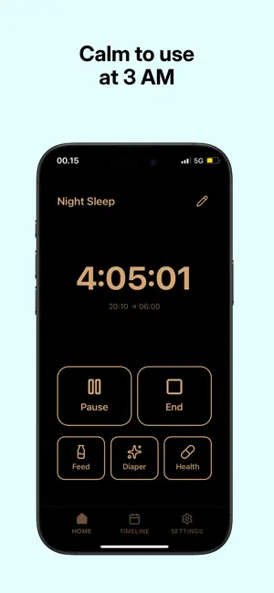 Tiny Sleeps - Baby Tracker screenshot 3