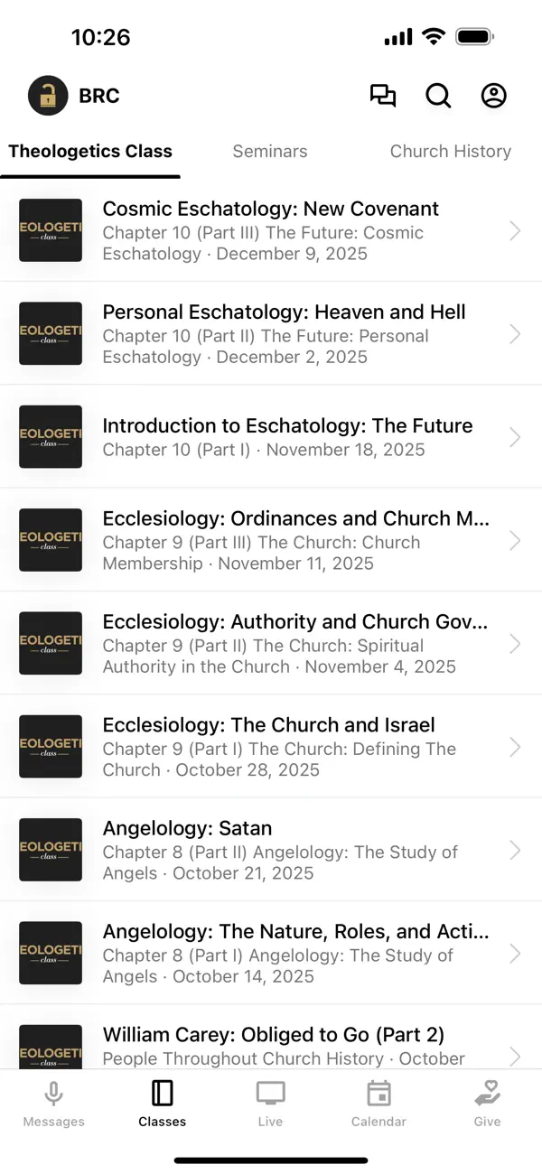 Screenshot #2 pour Barabbas Road Church