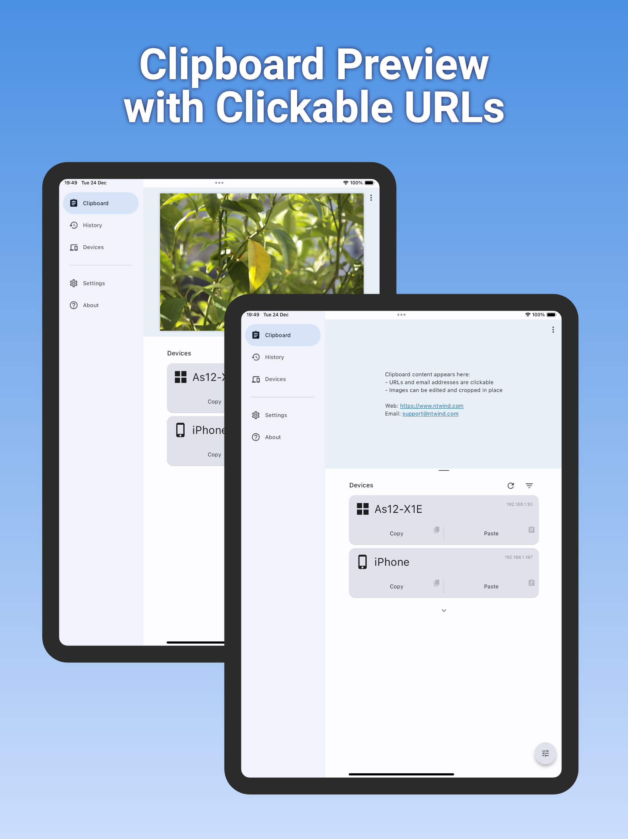 Clipboard Remote - LAN Paste