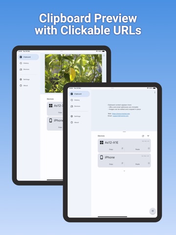 Clipboard Remote - LAN Paste iPad screenshot